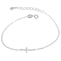 SREBRNA NARUKVICA LITTLE CROSS