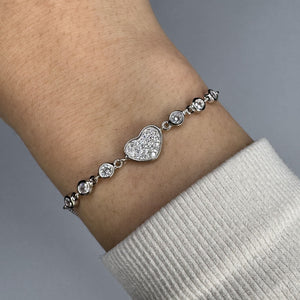 SREBRNA NARUKVICA DOLCE HEART