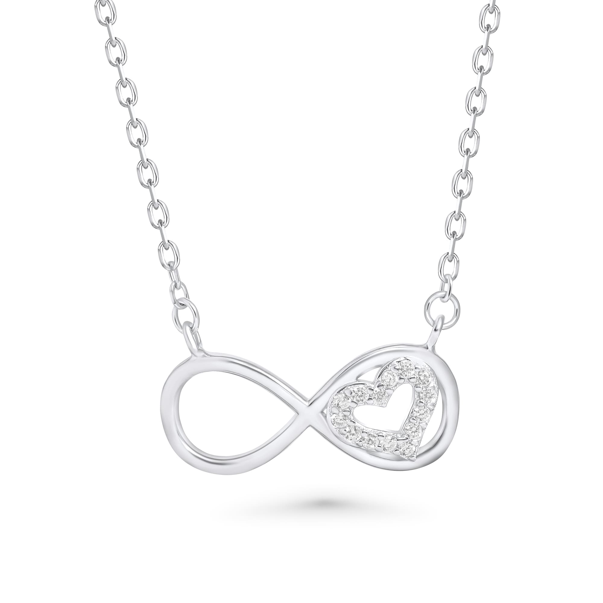 SREBRNA OGRLICA INFINITY EMBRACE