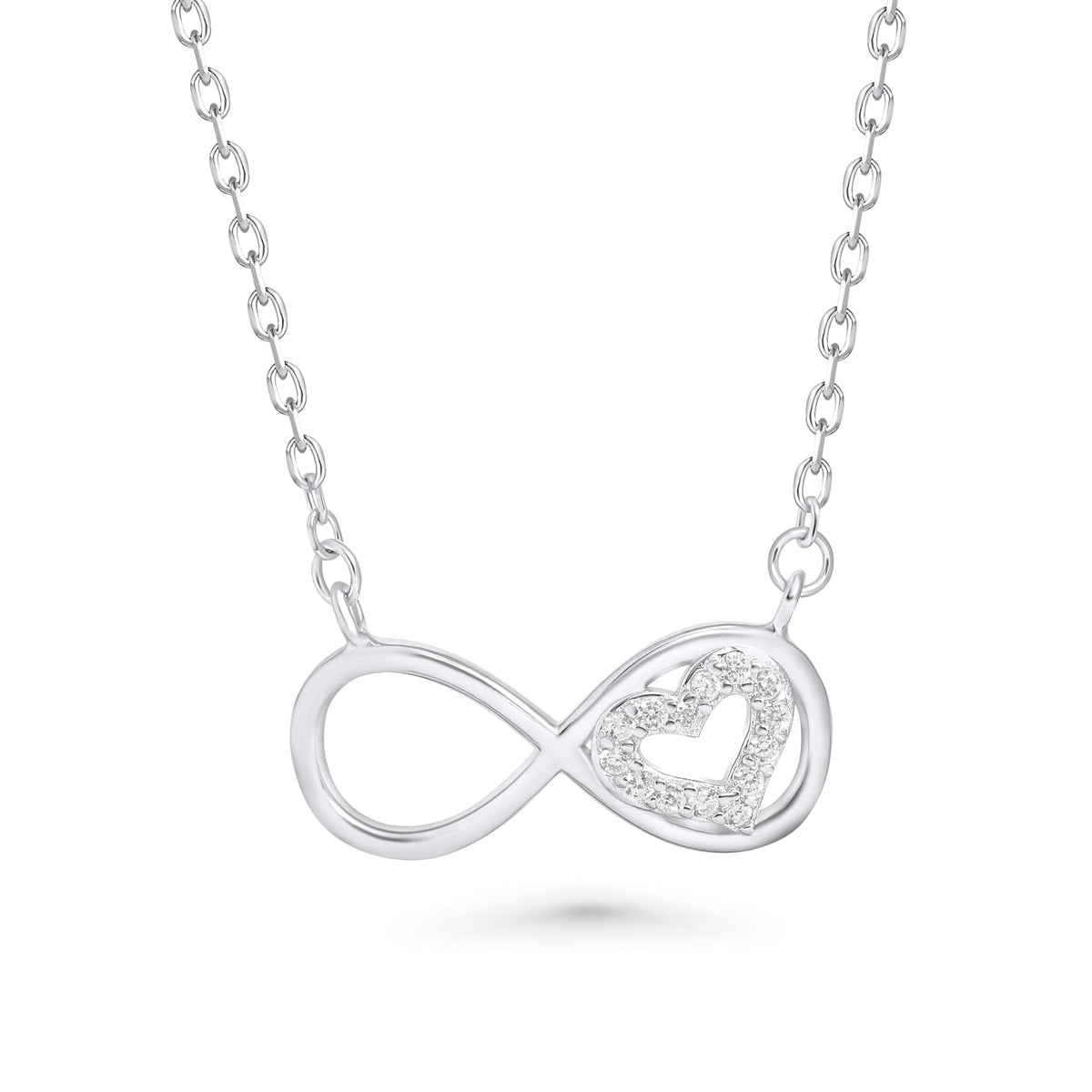 SREBRNA OGRLICA INFINITY EMBRACE