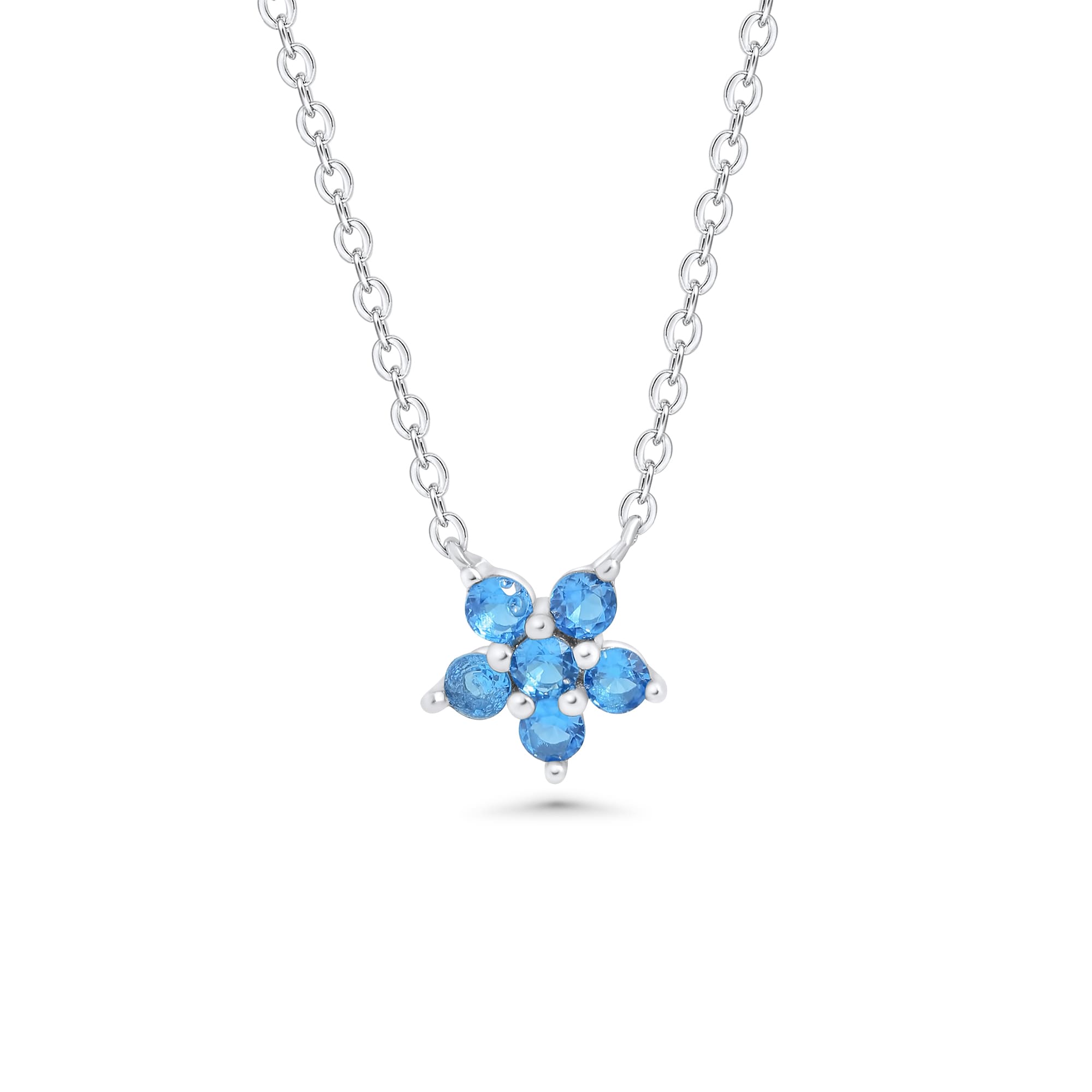 SREBRNA OGRLICA FLORAL FANTASY