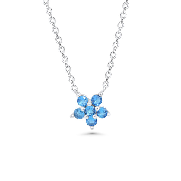 SREBRNA OGRLICA FLORAL FANTASY