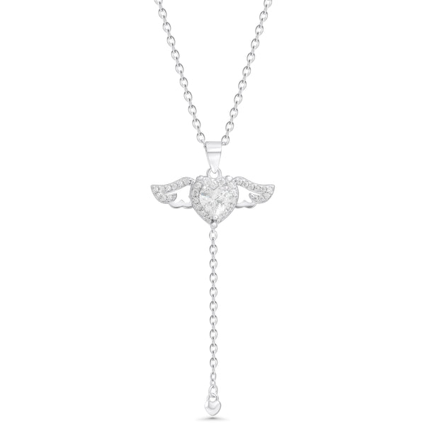 SREBRNA OGRLICA CUPID HEART