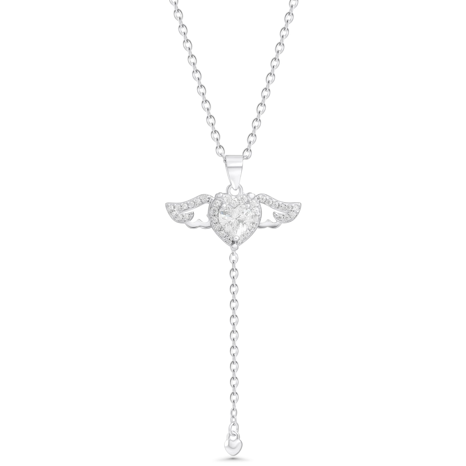 SREBRNA OGRLICA CUPID HEART