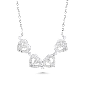 SREBRNA OGRLICA CLOVER OF HAPPINESS