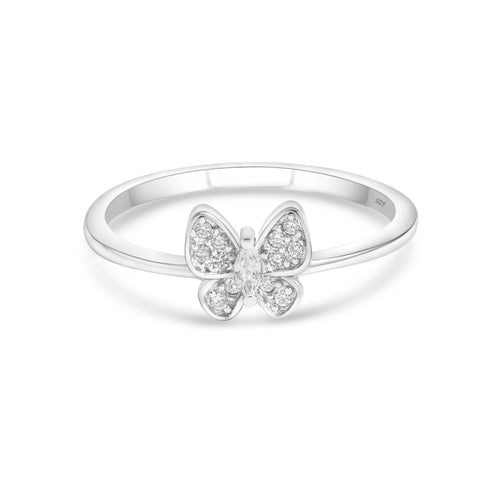 SREBRNI PRSTEN BUTTERFLY LILYANA