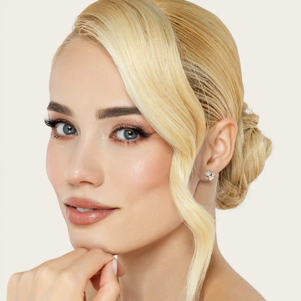 SREBRNE MINDJUŠE CLOVER BLOSSOM