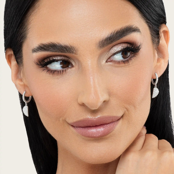 SREBRNE MINDJUŠE ANGELIC WINGS