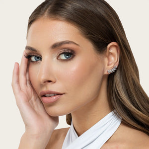 SREBRNE NAUŠNICE FOREST GLOW