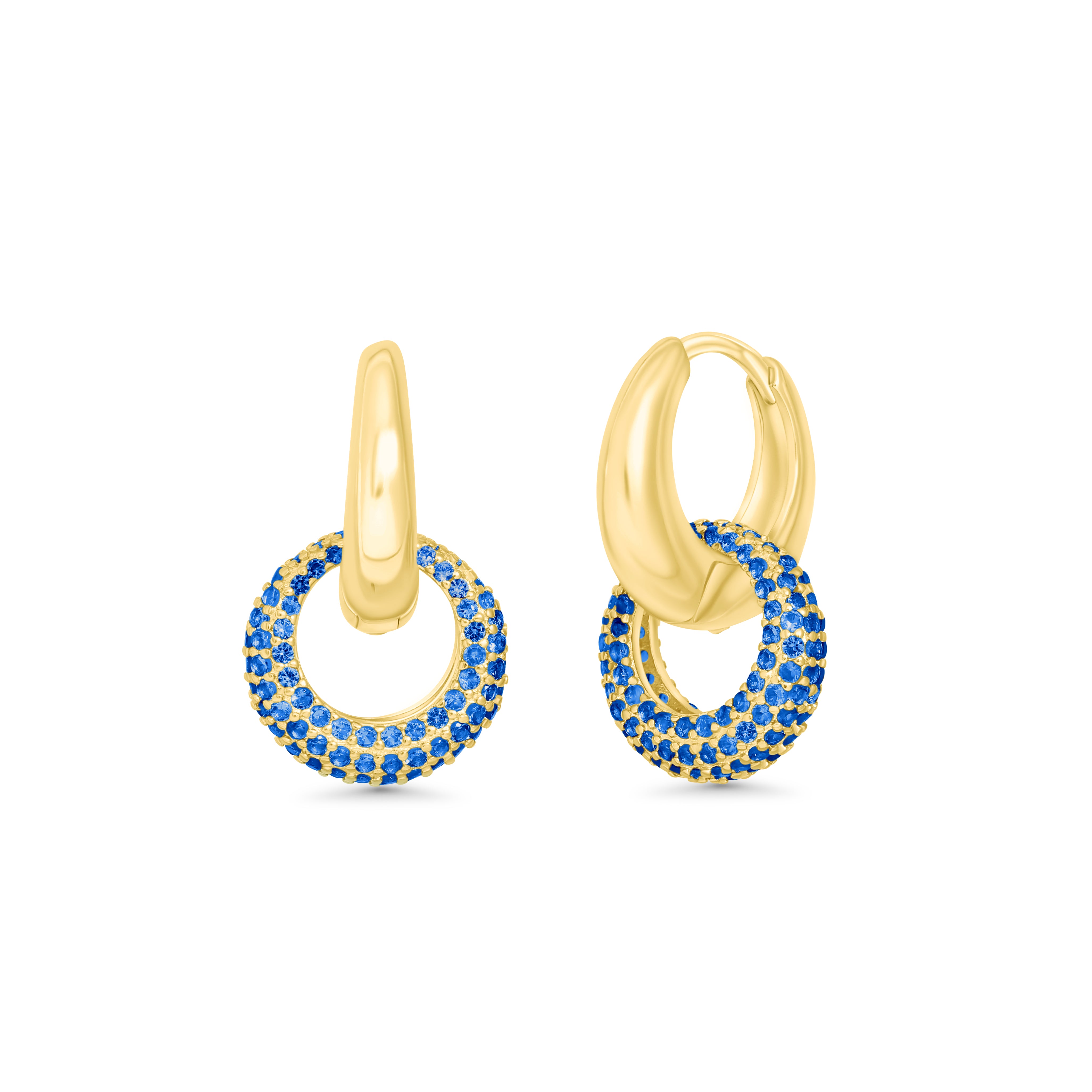 SREBRNE MINDJUŠE DAZZLE HOOPS
