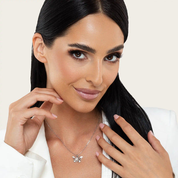 SREBRNA OGRLICA BUTTERFLY BLISS