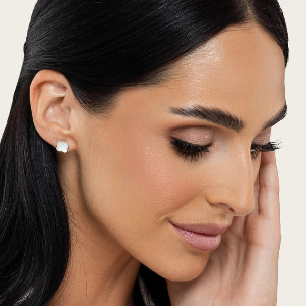 SREBRNE MINDJUŠE FOUR-LEAF