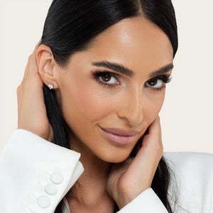 SREBRNE NAUŠNICE CANDY FLOSS 6mm