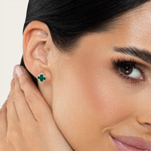 SREBRNE MINDJUŠE FOUR-LEAF