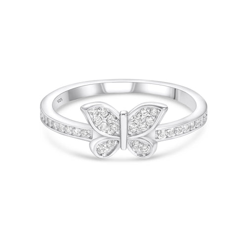 SREBRNI PRSTEN BUTTERFLY KENDALL