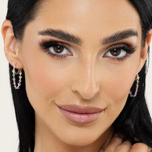 SREBRNE MINDJUŠE (PAR) CANDY POP