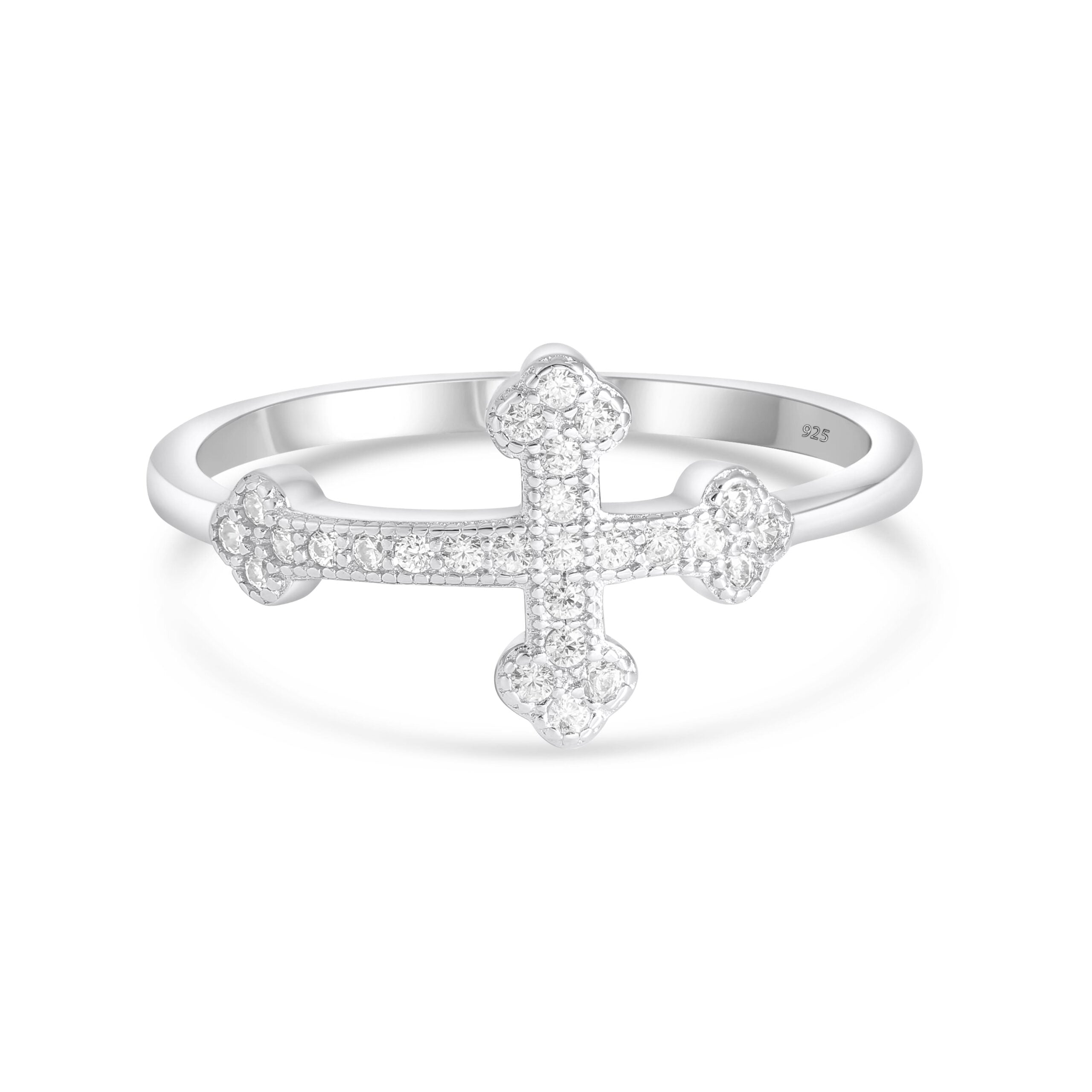 SREBRNI PRSTEN CROSS AMIRA