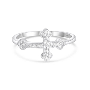 SREBRNI PRSTEN CROSS AMIRA