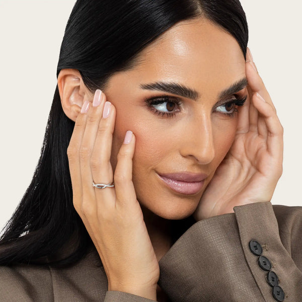 SREBRNI PRSTEN SIENNA TWIST