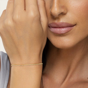 SREBRNA NARUKVICA TENNIS SOLARIS