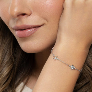 SREBRNA NARUKVICA SANDY OCEAN