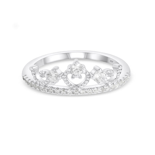 SREBRNI PRSTEN QUEEN PIA