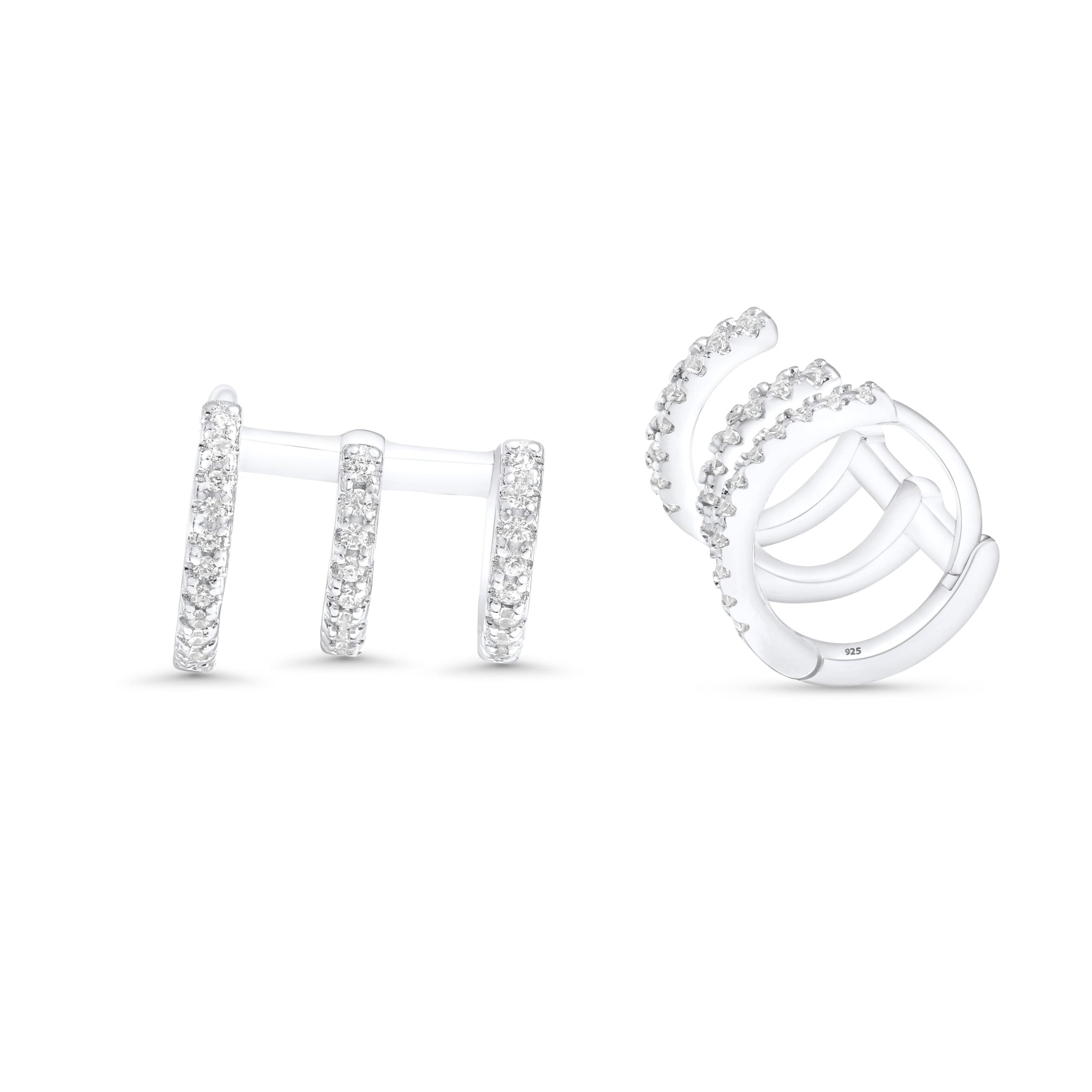 SREBRNE MINDJUŠE TRIPLE ILUSSION - JEDAN KOMAD