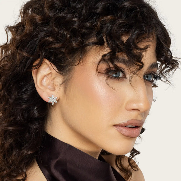 SREBRNE MINDJUŠE SNOWFLAKE