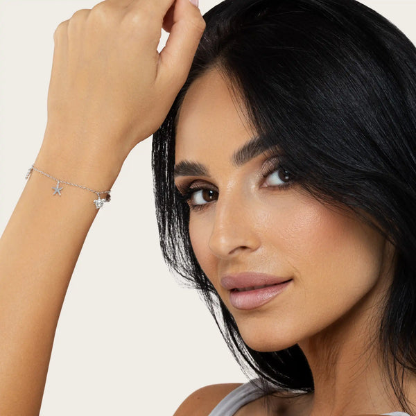 SREBRNA NARUKVICA SEASHELL