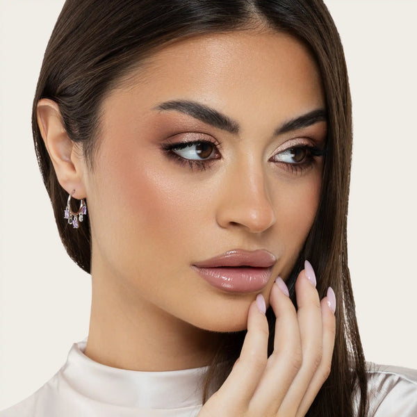 SREBRNE MINDJUŠE EDEN LILAC