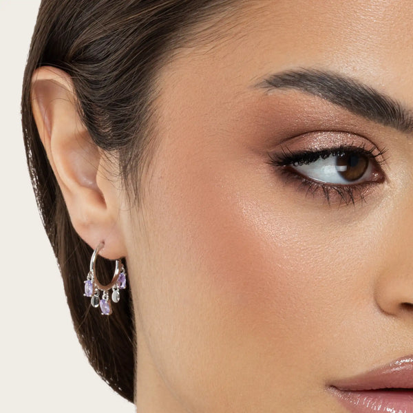 SREBRNE MINDJUŠE EDEN LILAC