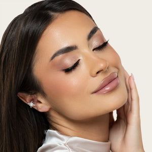 SREBRNE NAUŠNICE HELEN STAR - JEDAN KOMAD