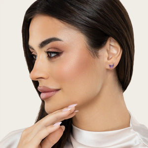 SREBRNE NAUŠNICE BUTTERFLY FIORA