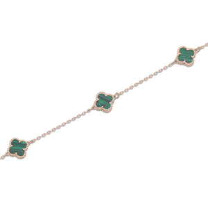 SREBRNA NARUKVICA FOUR-LEAF