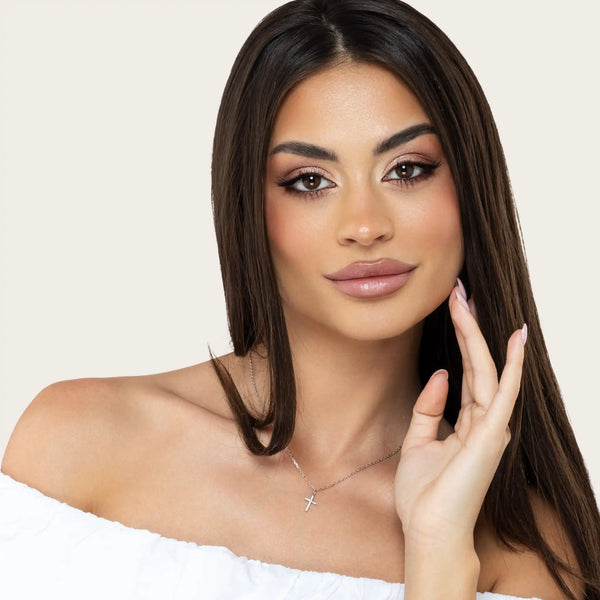 SREBRNA OGRLICA LITTLE CROSS