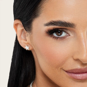 SREBRNE NAUŠNICE CLASSIC STAR