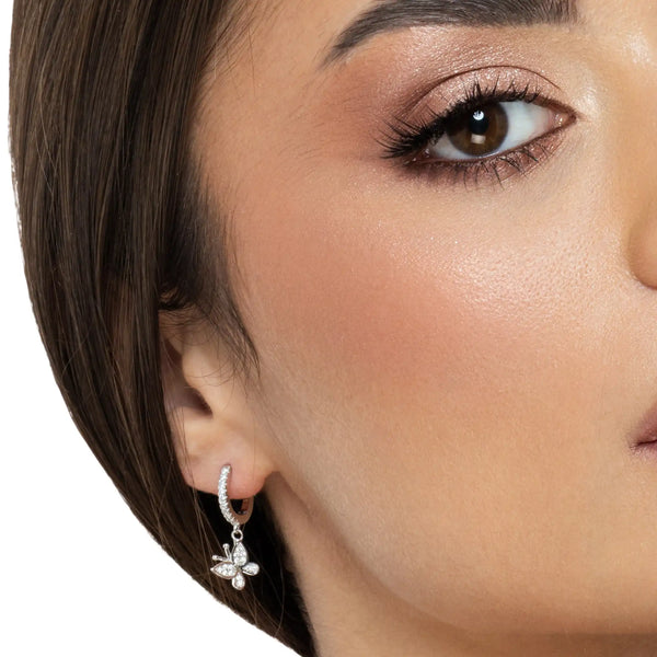 SREBRNE NAUŠNICE BUTTERFLY EVE