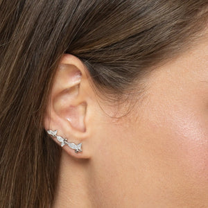 SREBRNE NAUŠNICE BUTTERFLY HARMONY