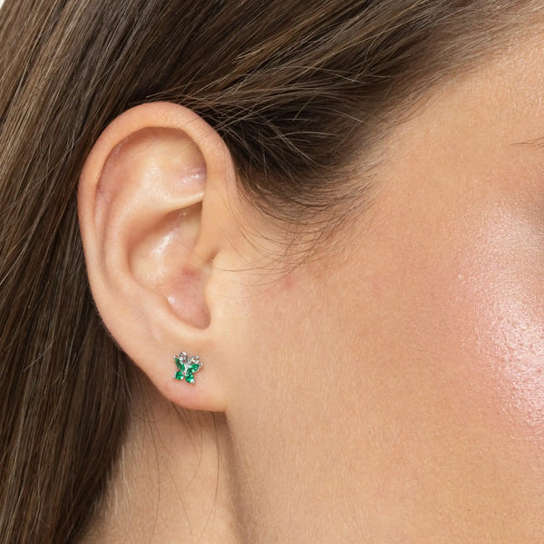 SREBRNE MINDJUŠE MICRO BUTTERFLY