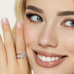 SREBRNI PRSTEN TRIPLE CHARM