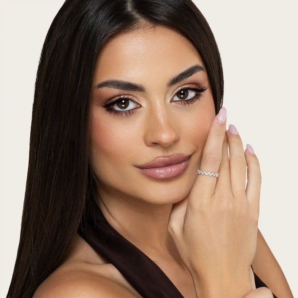 SREBRNI PRSTEN ZIGZAG