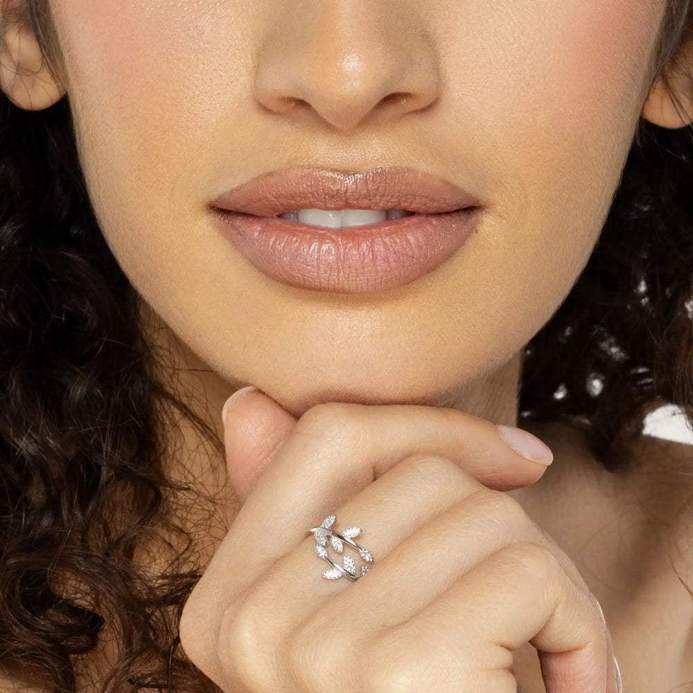 SREBRNI PRSTEN NATURE’S LEAF