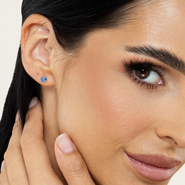 SREBRNE MINDJUŠE MICRO FLOWER