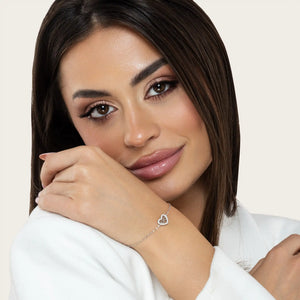 SREBRNA NARUKVICA INFINITY & LOVE