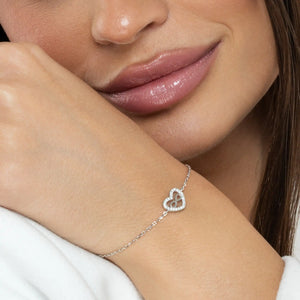 SREBRNA NARUKVICA INFINITY & LOVE