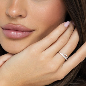 SREBRNI PRSTEN PRINCESS'S HALO