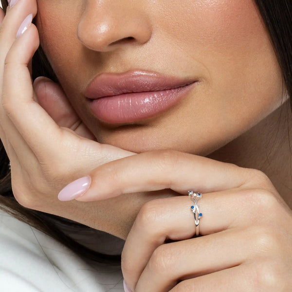 SREBRNI PRSTEN LIORA