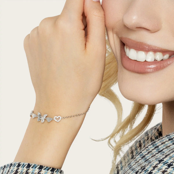 SREBRNA NARUKVICA BUTTERFLY MORGAN