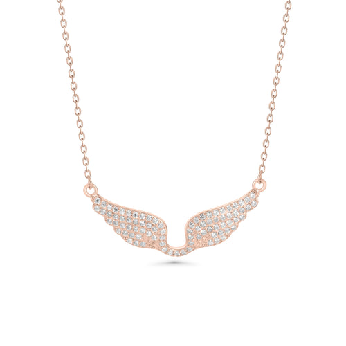 SREBRNA OGRLICA ANGEL WINGS