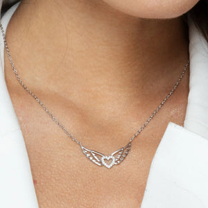 SREBRNA OGRLICA WINGS OF LOVE